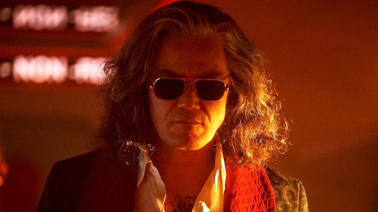 The White Death in sunglasses Bullet Train