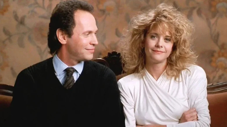 Harry (Billy Crystal) looking at Sally (Meg Ryan) in When Harry Met Sally...