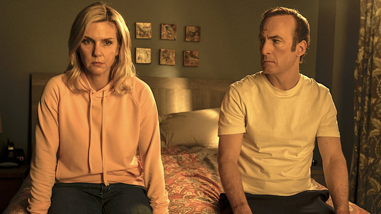 Rhea Seehorn and Bob Odenkirk in Better Call Saul