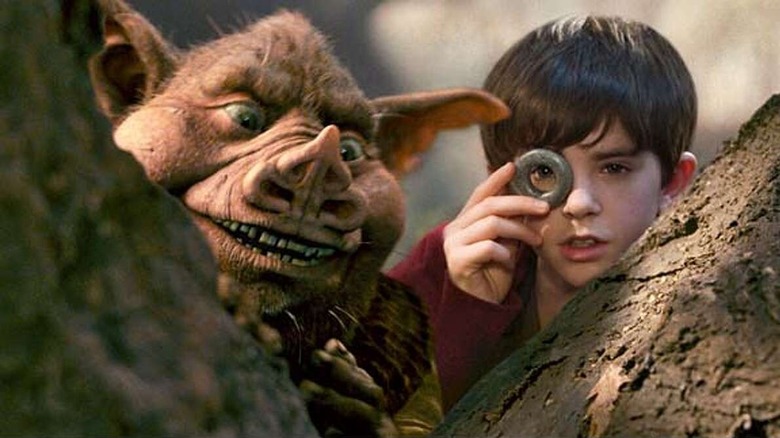 Freddie Highmore goblin metal ring The Spiderwick Chronicles