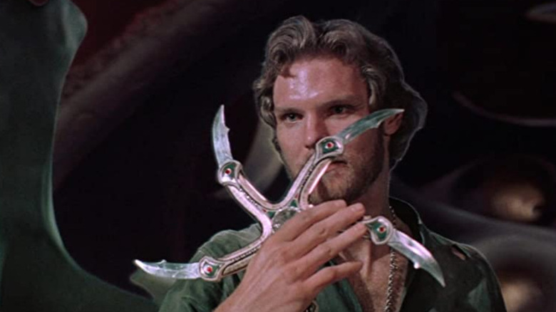 Prince Colwyn wields Glaive in Krull
