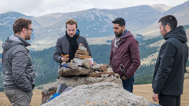 The Ritual group builds monument