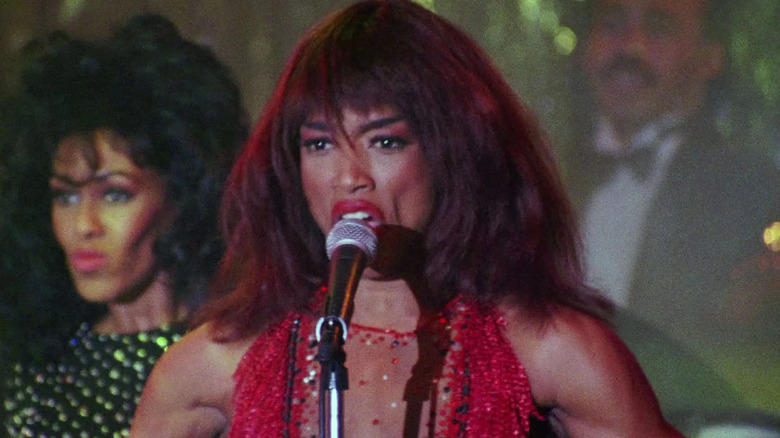 Tina Turner (Angela Bassett) singing in What's Love Got To Do With It