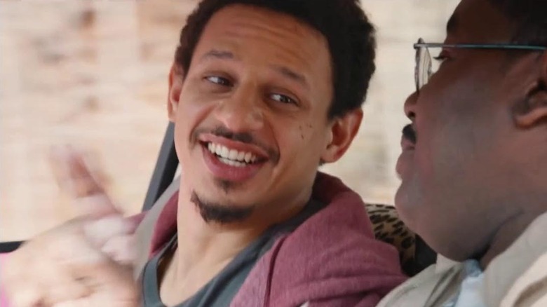 Chris (Eric André) smirking in Bad Trip