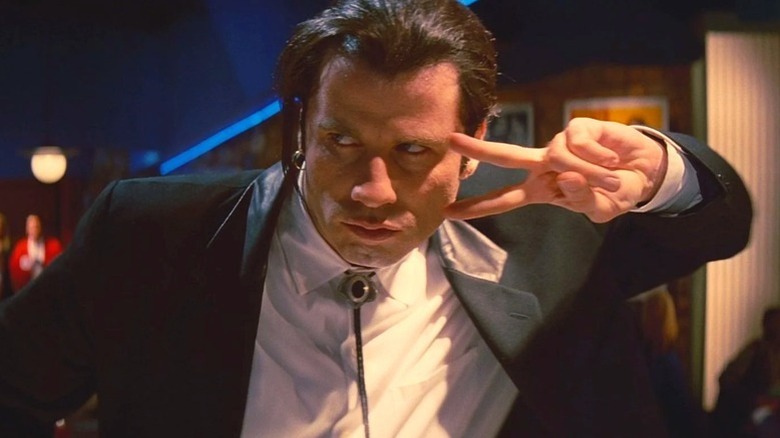 Vincent Vega (John Travolta) dancing in Pulp Fiction