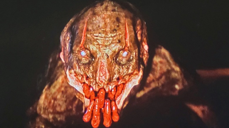 The Boogeyman, from the titular film, scuttles into the light.