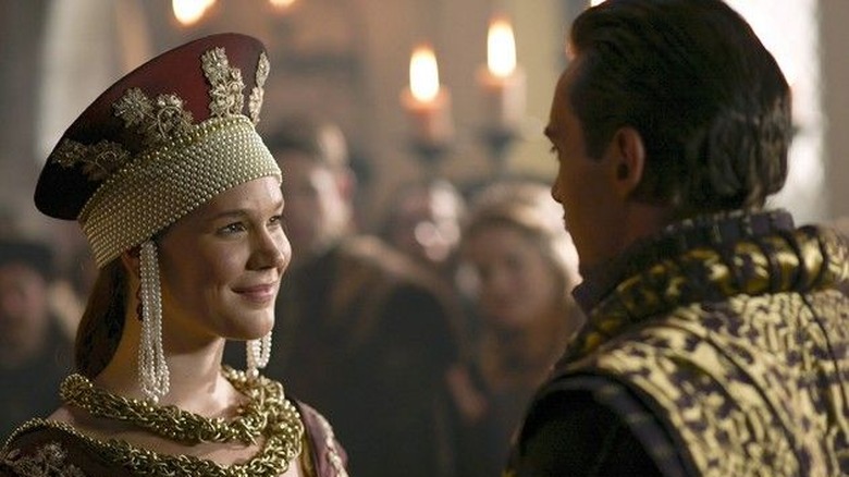 Jonathan Rhys-Meyers and Joss Stone