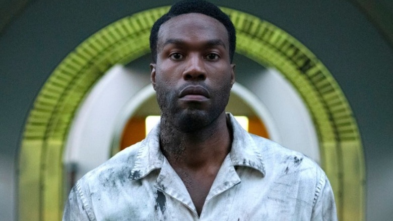 Yahya Abdul-Mateen II blank stare Candyman