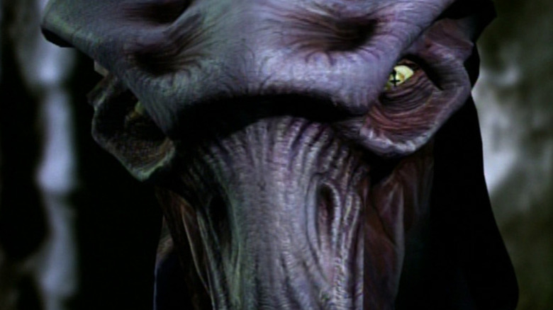 Species 8472 glares angrily in Star Trek: Voyager