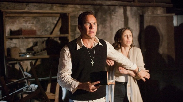 patrick wilson vera farmiga the conjuring conduct exorcism