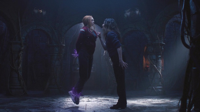 Agatha captures Wanda WandaVision