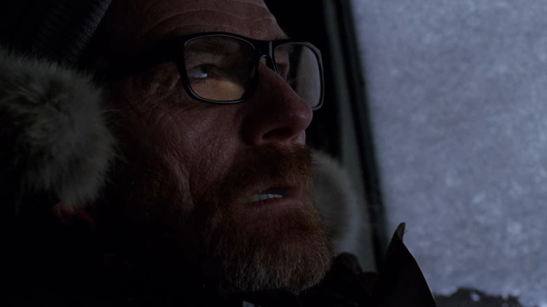 Walter White driving