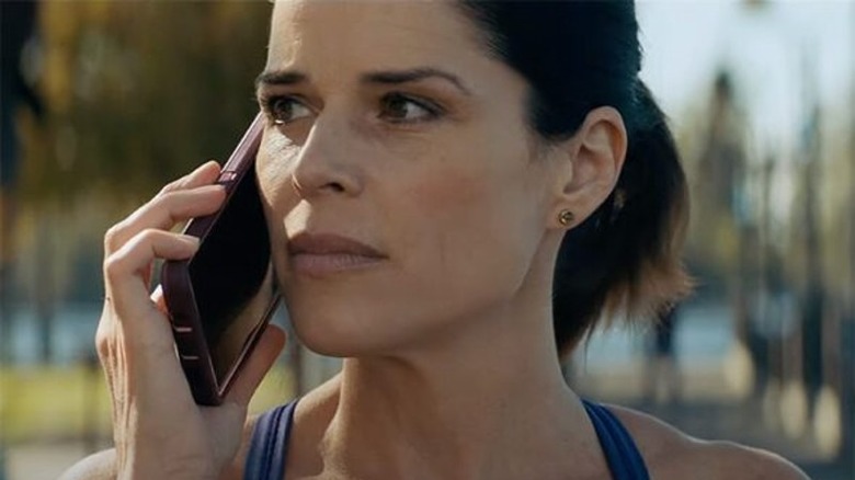 Scream 5's Sid on cellphone