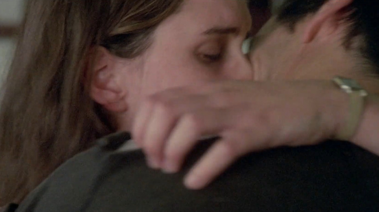 Ione Skye kissing Jon Cusack in Say Anything