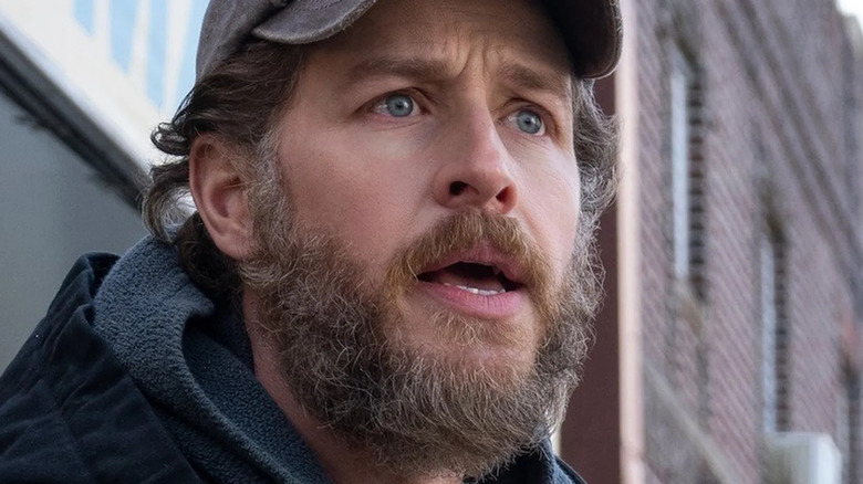 Ben Stone (Josh Dallas) is aghast in Manifest