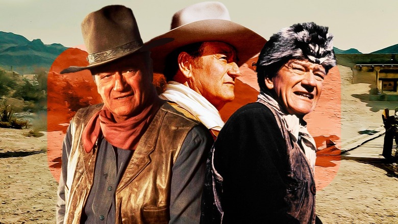 John Wayne movies header