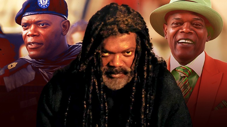 Samuel L. Jackson in Basic, The Caveman's Valentine, and The Banker