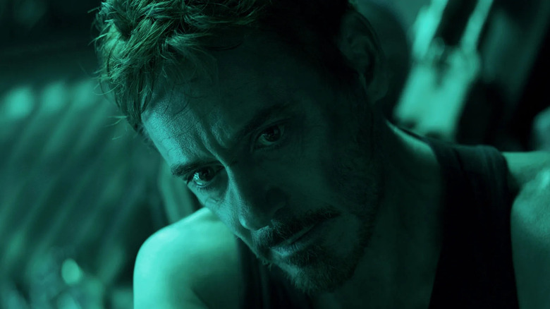 Tony Stark (Robert Downey Jr.) reckons with loss in Avengers Endgame