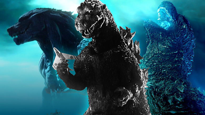 Godzilla in Godzilla: Monster Planet; Godzilla in Godzilla (1954); Godzilla in Godzilla: Minus One