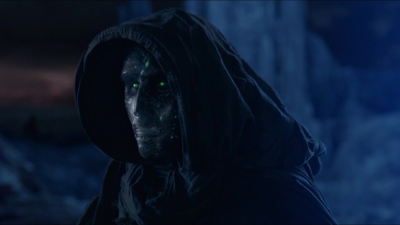 Toby Kebbell as Doctor Doom in his robe in Fantastic Four (2015)