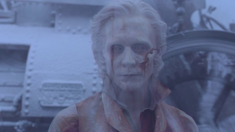 Tom Hiddleston as Thomas Sharpe in his ghost form in Crimson Peak
