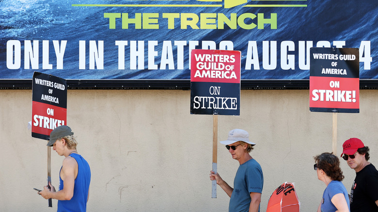 WGA picket line