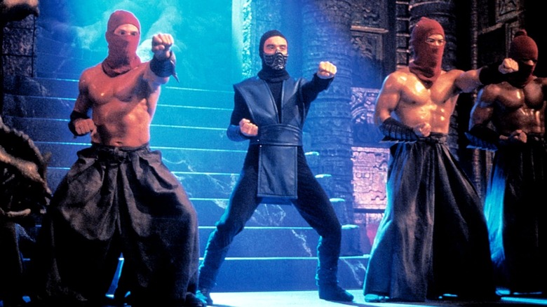 Sub Zero trains Mortal Kombat