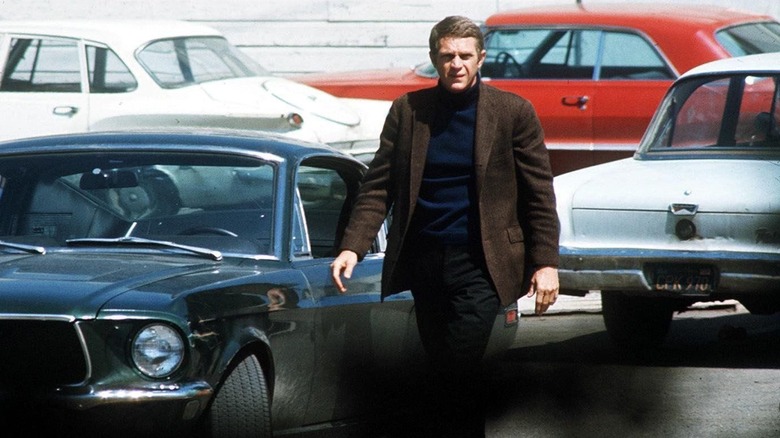 Steve McQueen Walking Traffic