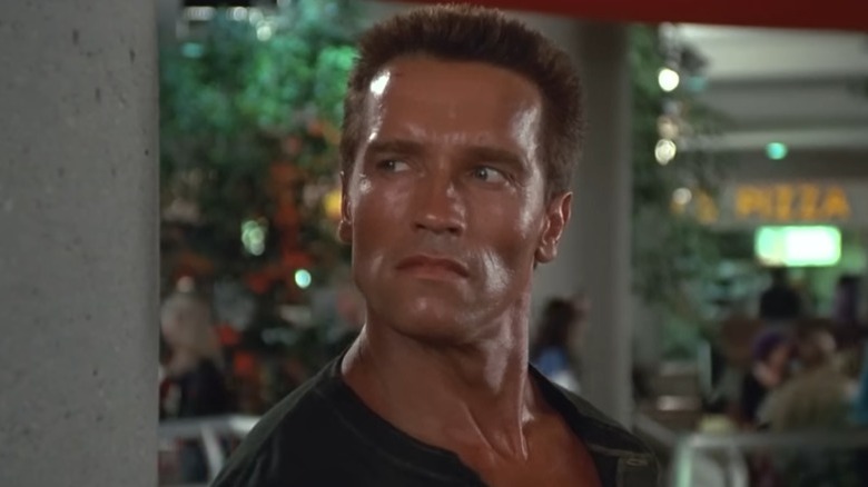Arnold looks menacing