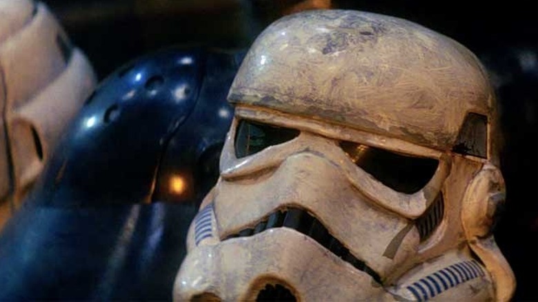 stormtrooper helmets singed