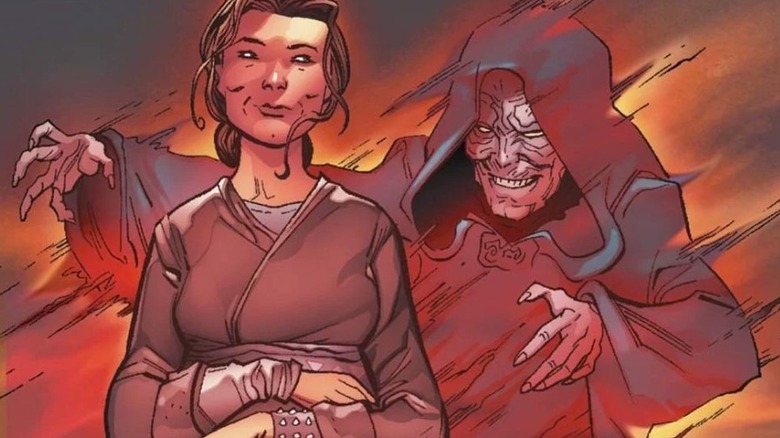 Palpatine Shmi pregnant comics