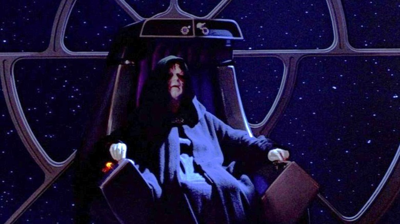 Palpatine throne sit