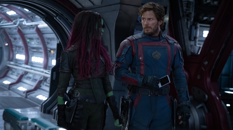 Gamora and Star-Lord
