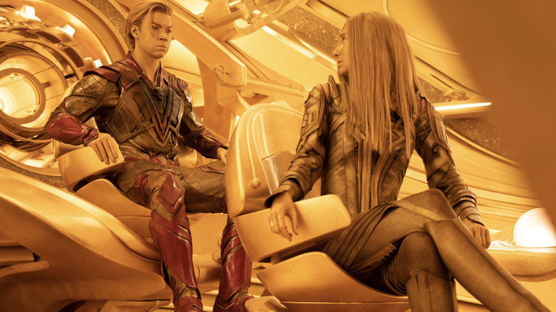 Adam Warlock and his mother, Ayesha