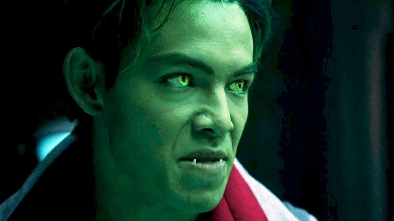 Titans Beast Boy Green sharp teeth