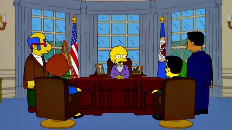President Lisa Simpson Oval Office