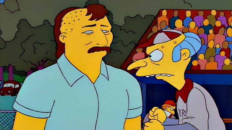 Don Mattingly and Mr. Burns shaved head