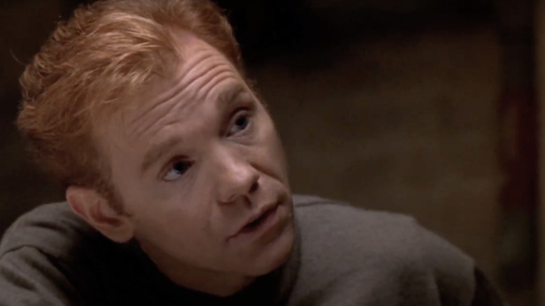David Corelli (David Caruso) interrogates suspect in Jade
