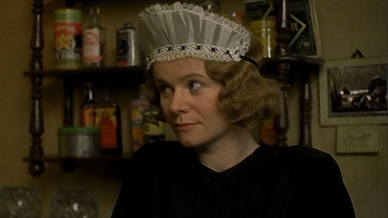 Elsie (Emily Watson) in a kitchen in Gosford Park