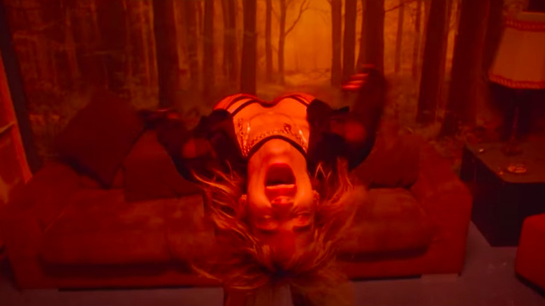 Sofia Boutella screaming