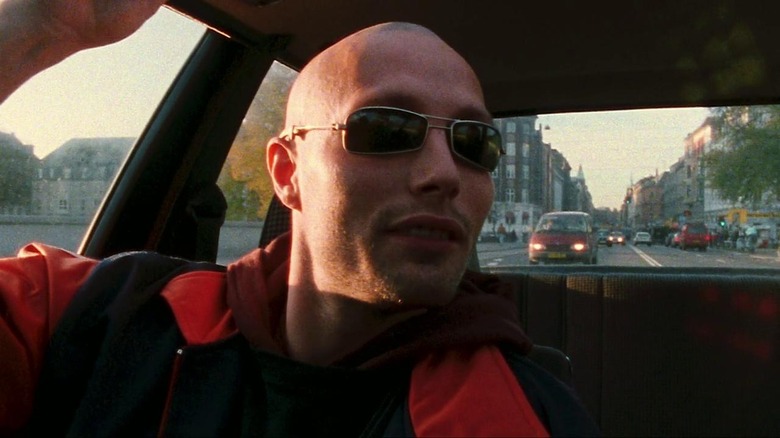 Mads Mikkelsen sunglasses car