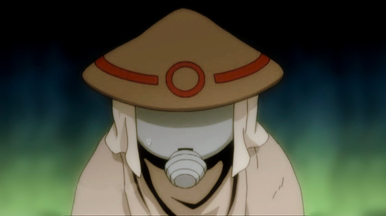 Desert Punk stands above a green glow in Desert Punk