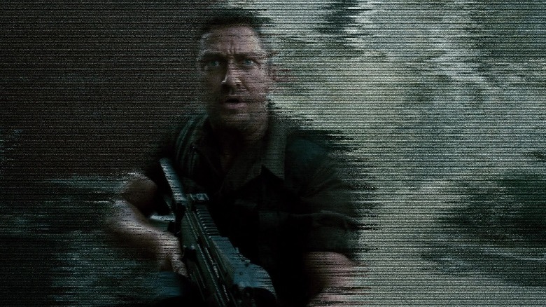 Gamer's John "Kable" Tillman surrounded by white noise
