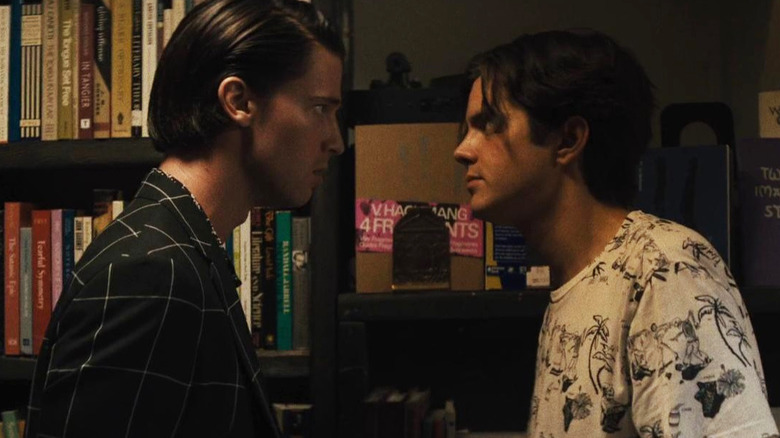Miles Robbins and  Patrick Schwarzenegger in Daniel Isn't Real