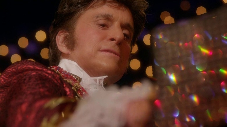 Liberace (Michael Douglas) plays piano in Behind The Candelabra