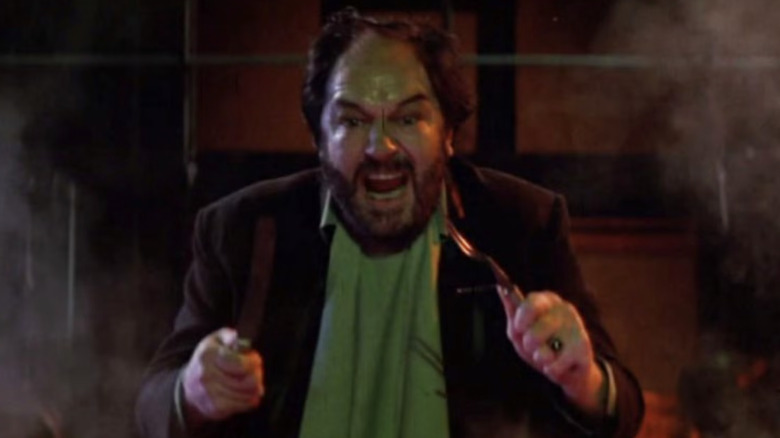 Michael Gambon as Albert Spica eating inThe Cook, the Thief, His Wife & Her Lover