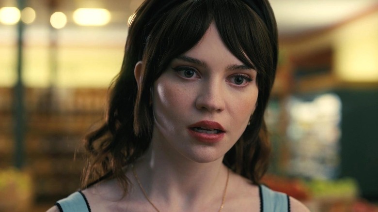 Sophie Thatcher's Iris staring in Companion
