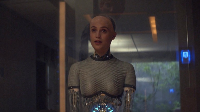 Alicia Vikander's Ava speaking in Ex Machina
