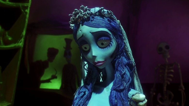 Emily looking forlorn in Corpse Bride