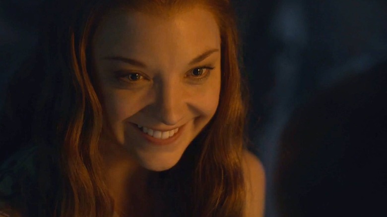 Natalie Dormer as Margaery smiling in Game of Thrones